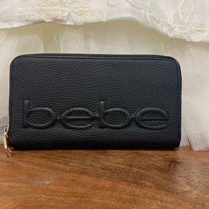 Bebe zip around wallet